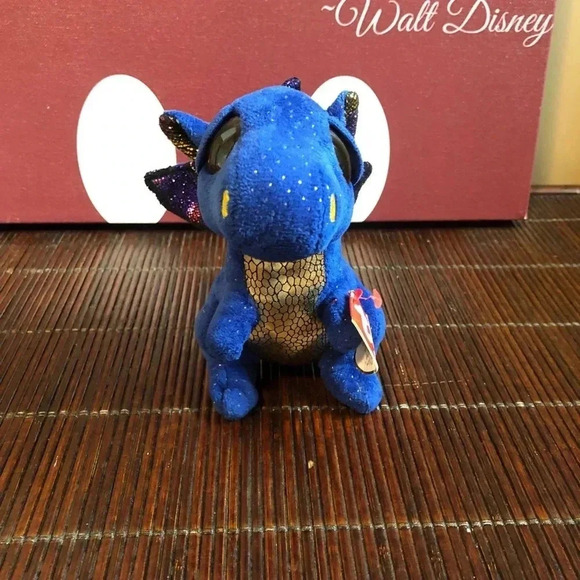 Ty Beanie Dragon  Saffire - Picture 4 of 7